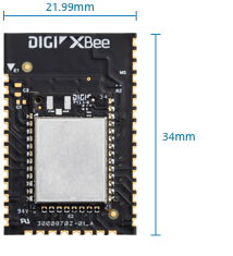 Surface-Mount Digi XBee Module