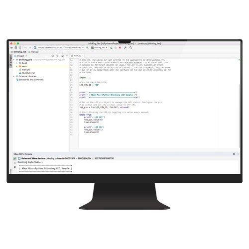 Digi XBee MicroPython PyCharm IDE Plugin