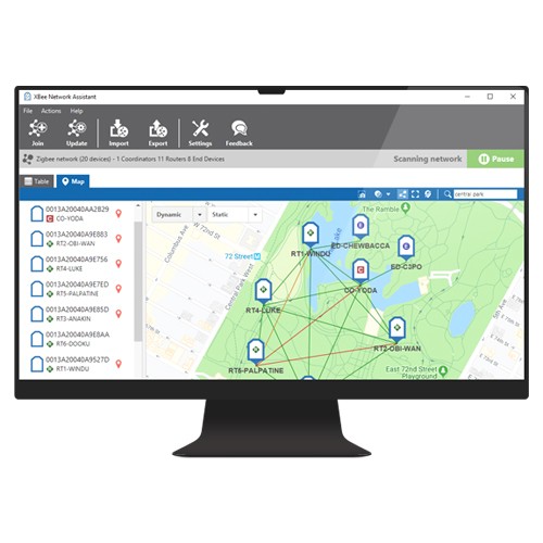 Digi XBee Network Assistant