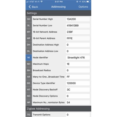 Digi XBee Mobile App