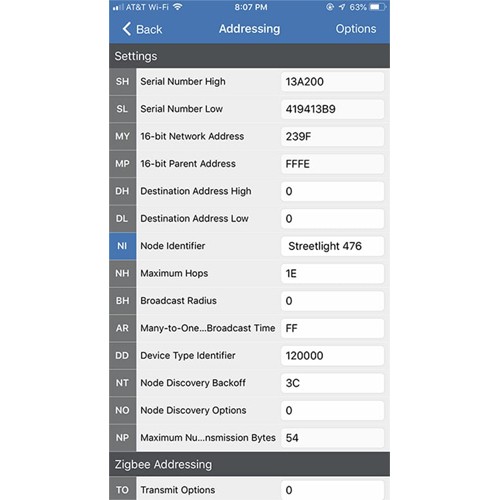 Digi XBee Mobile App