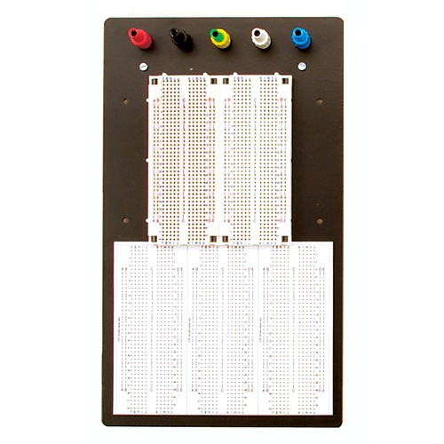 무납땜 브레드보드, 1110 접점 w/ 2.54mm pitch + 5 개 바인딩 포스트