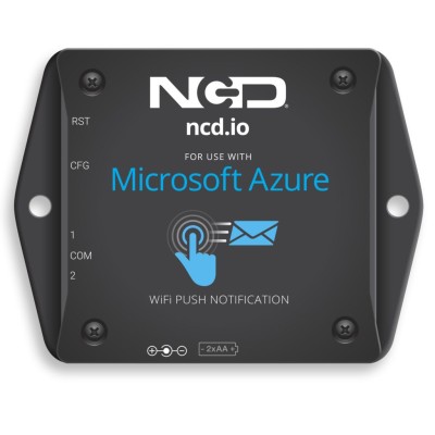 Azure® 용 WiFi 푸시 알림 드라이 컨텍 송신기