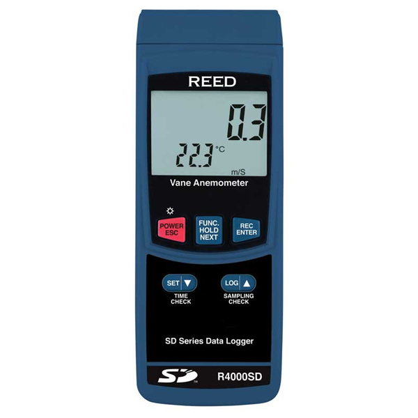 데이터 로깅 풍속 온도계 > 온도 로거 테솔