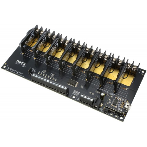 솔리드 스테이트 릴레이 컨트롤러 8 채널 + 8 채널 ADC ProXR Lite