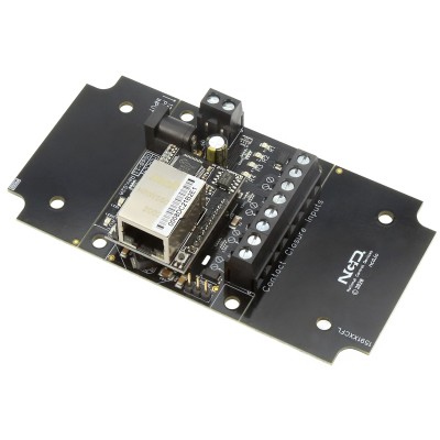 이더넷을 통한 4 채널 푸시 알림 접점 폐쇄 입력