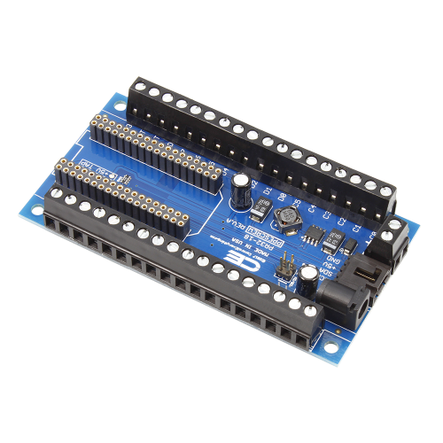 나사 단자 및 2Amp 전원 공급 장치가있는 입자 전자 I2C 차폐