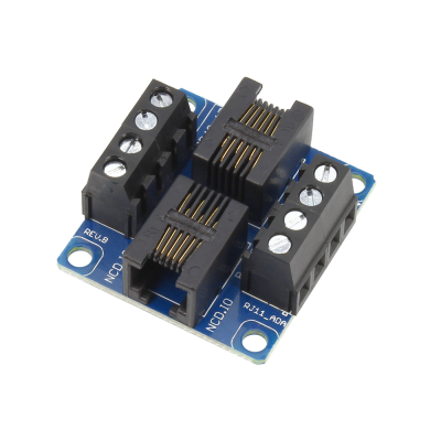 RS-485 정션 인터페이스 듀얼 RJ11 듀얼 스크류 터미널