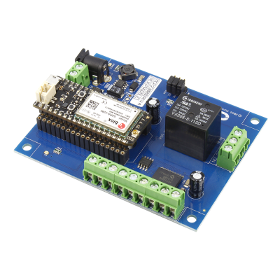 1 채널 범용 SPDT 릴레이 실드 + 7 GPIO (IoT 인터페이스 포함)