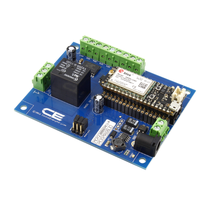 1 채널 범용 SPDT 릴레이 실드 + 7 GPIO (IoT 인터페이스 포함)