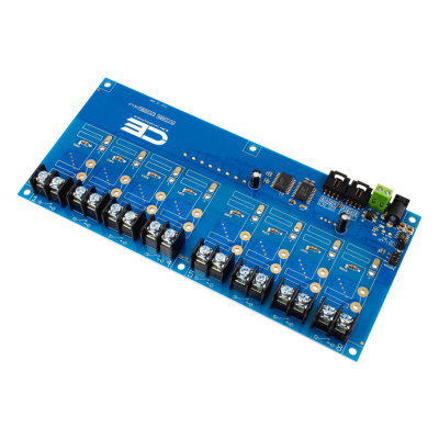 I2C 인터페이스가있는 8 채널 솔리드 스테이트 릴레이 컨트롤러
