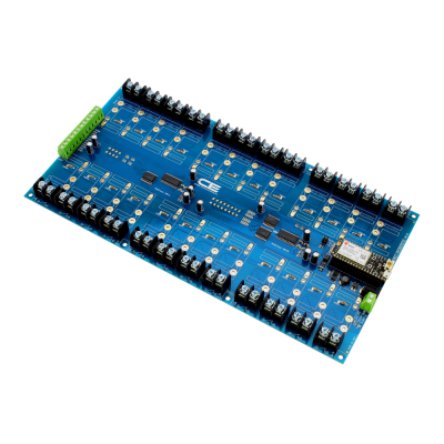 24 채널 솔리드 스테이트 릴레이 실드 + 8 개의 GPIO (IoT 인터페이스 포함)