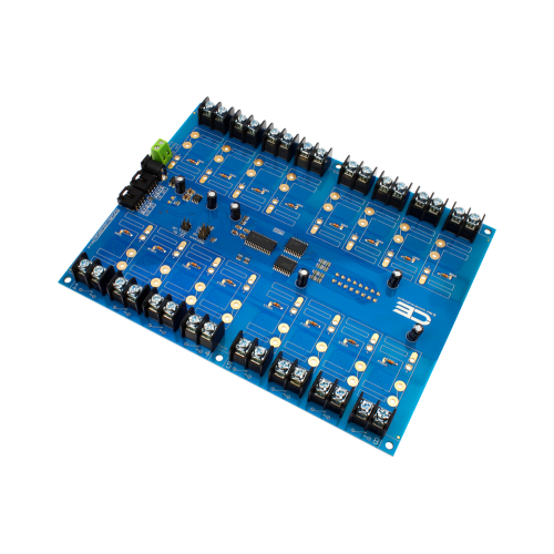 I2C 인터페이스가있는 16 채널 솔리드 스테이트 릴레이 컨트롤러