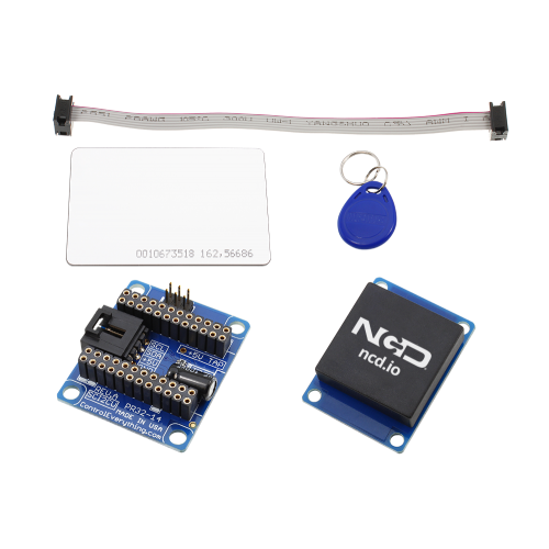 Particle Photon 용 USB 인터페이스가있는 RFID 수신기 및 I2C 어댑터