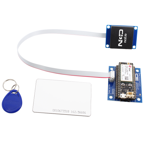 입자 전자 또는 광자 용 RFID가있는 RFID 수신기 및 I2C 어댑터