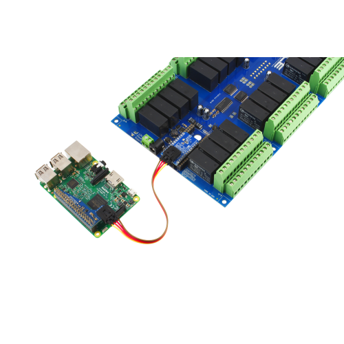 24 채널 DPDT 신호 릴레이 실드 + 8 개의 GPIO (IoT 인터페이스 포함)