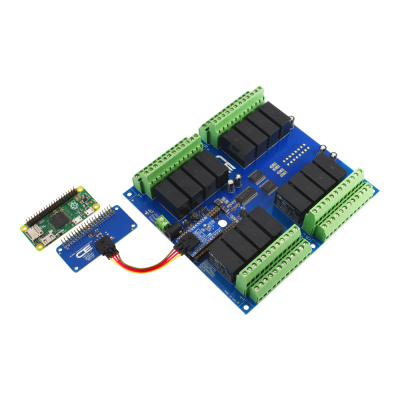 IoT 인터페이스가있는 16 채널 DPDT 신호 릴레이 실드
