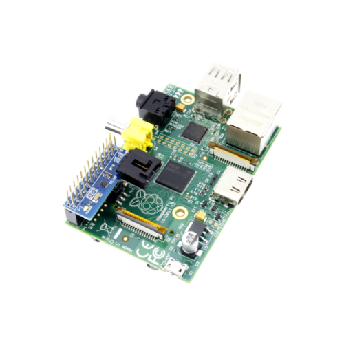 안쪽을 향하는 I2C 포트가있는 Raspberry Pi 용 I2C Shield