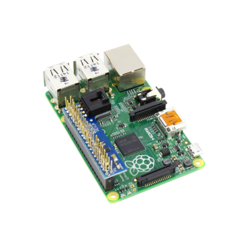 안쪽을 향한 I2C 포트가있는 Raspberry Pi 4, Pi 3 및 Pi 2 용 I2C Shield