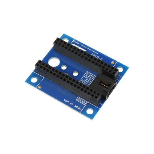 외부를 향하는 + 5V I2C 포트가있는 입자 전자 또는 입자 광자를위한 I2C 차폐