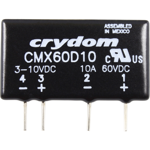 Crydom CMX60D10 10A @ 60VDC DC 솔리드 스테이트 릴레이 (강제 공기 냉각 필요) (유형 H)