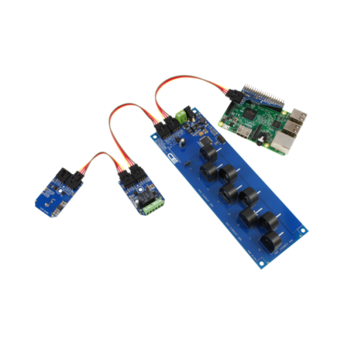 I2C 인터페이스가있는 8 채널 온보드 95 % 정확도 20A AC 전류 모니터