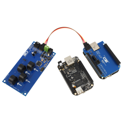 I2C 인터페이스가있는 4 채널 온보드 95 % 정확도 20A AC 전류 모니터