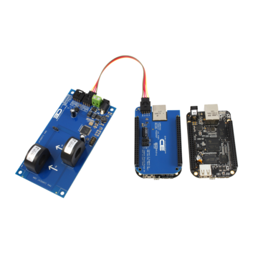 I2C 인터페이스가있는 2 채널 온보드 97 % 정확도 AC 전류 모니터