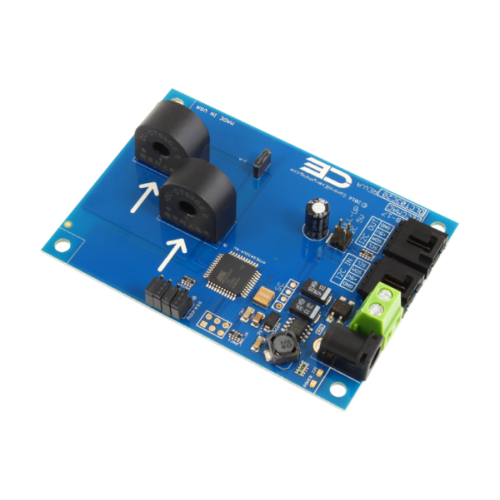 I2C 인터페이스가있는 2 채널 온보드 95 % 정확도 20A AC 전류 모니터