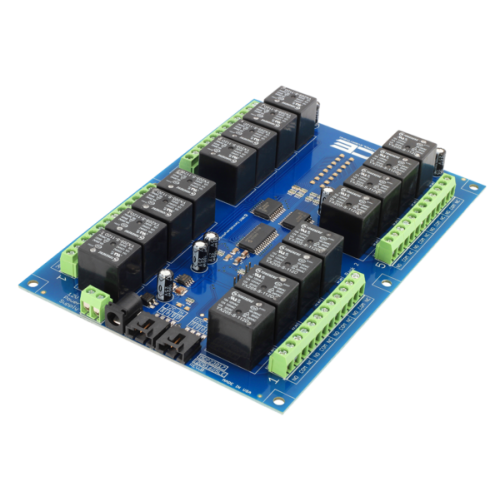 I2C 인터페이스가있는 16 채널 범용 SPDT 릴레이 컨트롤러