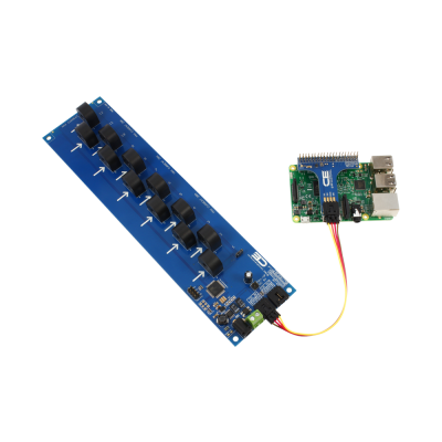 I2C 인터페이스가있는 12 채널 온보드 95 % 정확도 AC 전류 모니터
