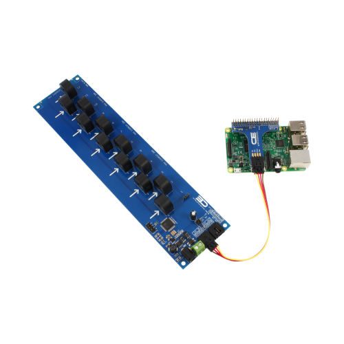 I2C 인터페이스가있는 12 채널 온보드 95 % 정확도 AC 전류 모니터