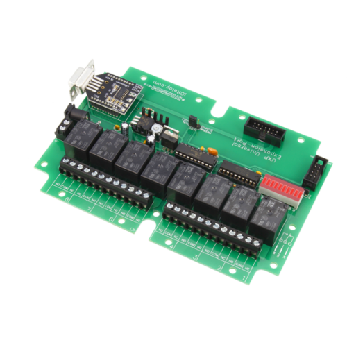 산업용 릴레이 컨트롤러 8 채널 SPDT + UXP 확장 포트