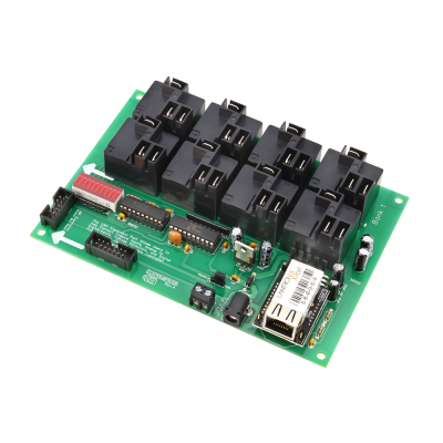 산업용 고전력 릴레이 컨트롤러 8 채널 + UXP 확장 포트