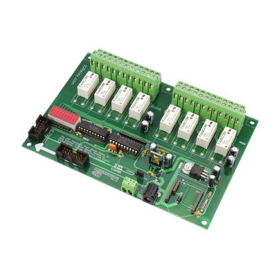 산업용 릴레이 컨트롤러 8 채널 DPDT + UXP 확장 포트