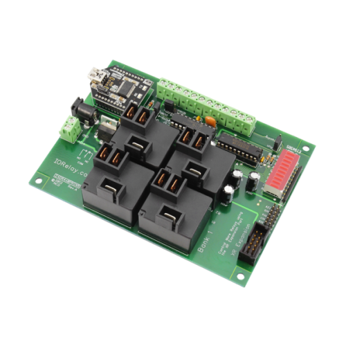 산업용 고전력 릴레이 컨트롤러 4 채널 + 8 채널 ADC