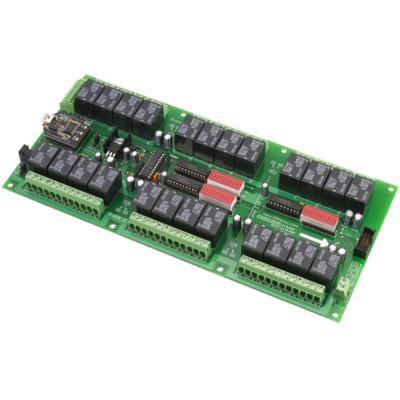 산업용 릴레이 컨트롤러 24 채널 SPDT + 8 채널 ADC