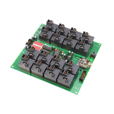 산업용 고전력 릴레이 컨트롤러 16 채널 + UXP 확장 포트