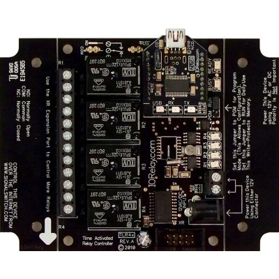 시간 활성화 릴레이 4 채널 범용 SPDT