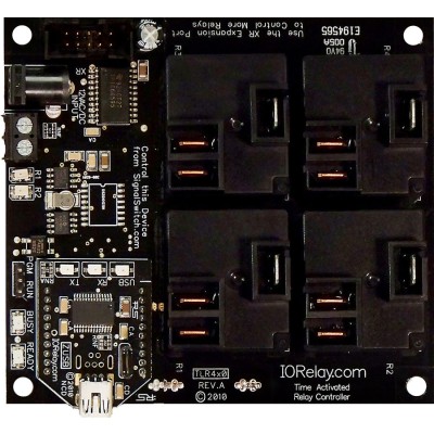 시간 활성화 릴레이 컨트롤러 4 채널 고전력 스위칭