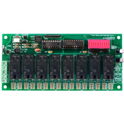 RS-232 8 채널 DPDT 소 신호 릴레이 컨트롤러 보드