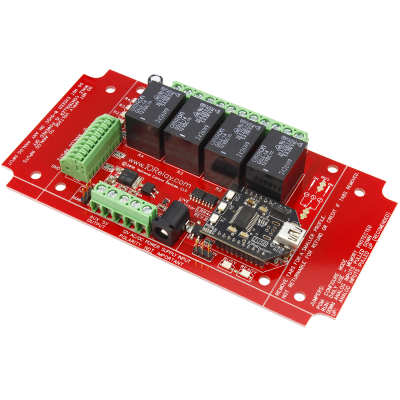 리액터 센서 제어 4 채널 SPDT 릴레이 보드 + 8 채널 8 비트 ADC