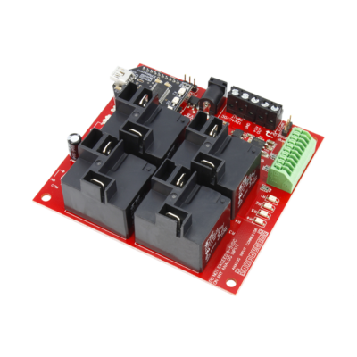 리액터 센서 제어 4 채널 고전력 릴레이 보드 + 8 채널 8 비트 ADC