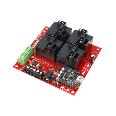 리액터 센서 제어 4 채널 고전력 릴레이 보드 + 8 채널 8 비트 ADC