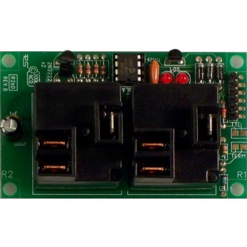 RS-232 2 채널 고전력 릴레이 컨트롤러 LOW COST
