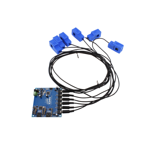 산업용 전류 센서 6 채널 10-100 최대 암페어 플러그 형 분할 코어 듀얼 인터페이스