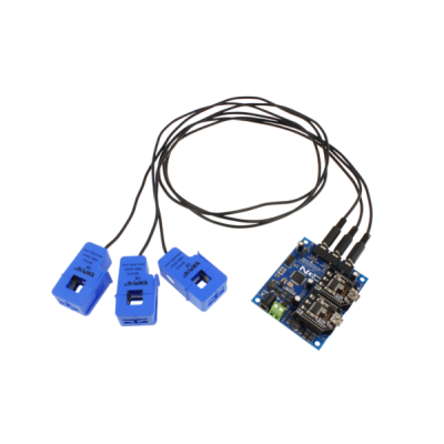 산업용 전류 모니터 3 채널 10-100 최대 암페어 플러그 형 분할 코어 듀얼 인터페이스