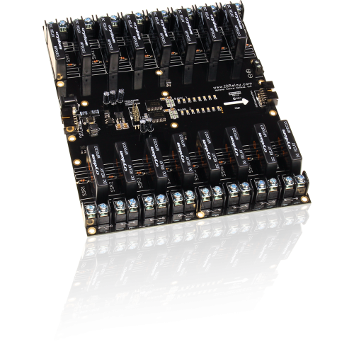 Fusion 확장 솔리드 스테이트 SPDT 릴레이 컨트롤러 16 채널