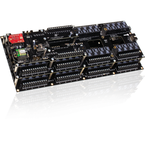 16 개의 GPIO 또는 ADC 및 I2C가있는 Fusion 64 채널 SPDT 릴레이 컨트롤러