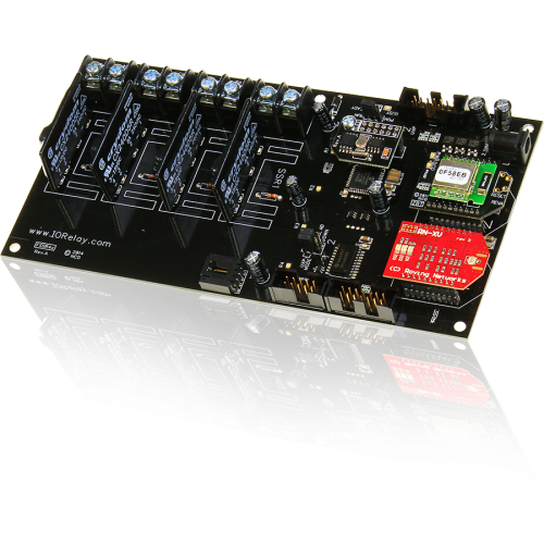 16 GPIO 또는 ADC 및 I2C를 갖춘 Fusion 4 채널 솔리드 스테이트 릴레이 컨트롤러